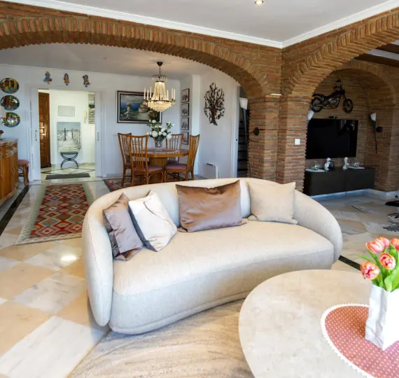 Venta de ático dúplex en Mijas Golf