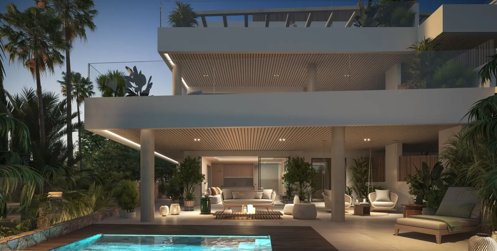 Продажа апартаментов на первом этаже в Marbella 2