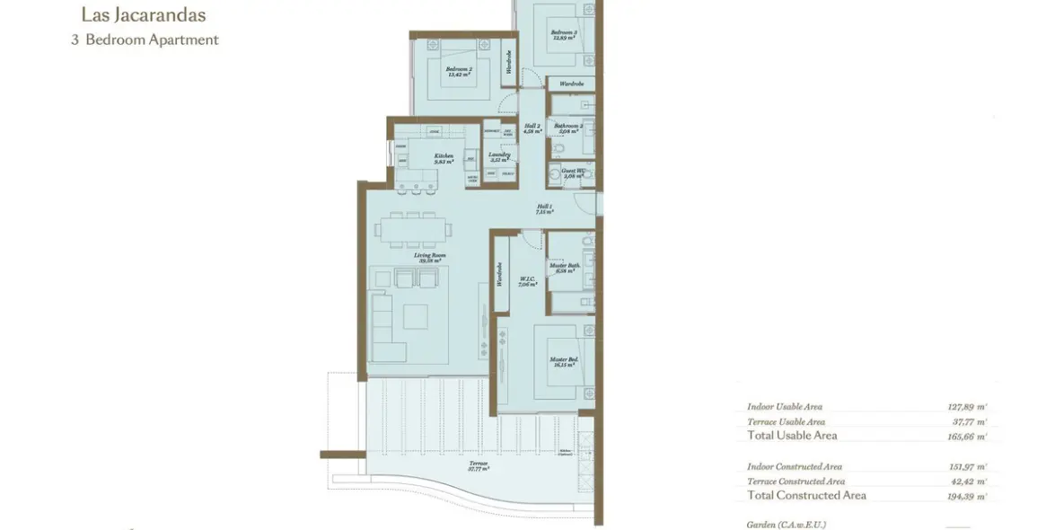 Sale of middle floor apartment in Ojén 48