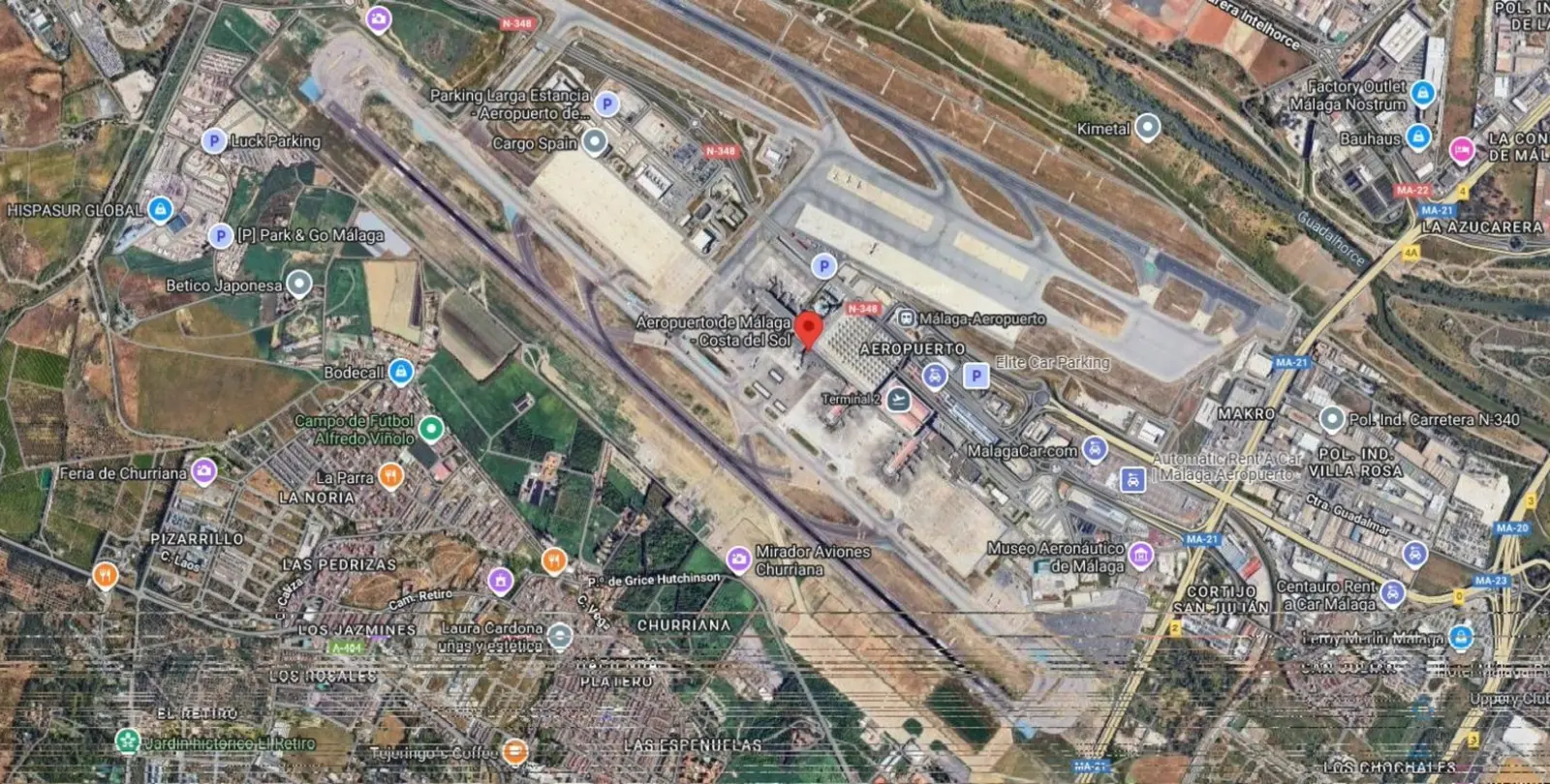 Venta de parcela residencial en Churriana 1