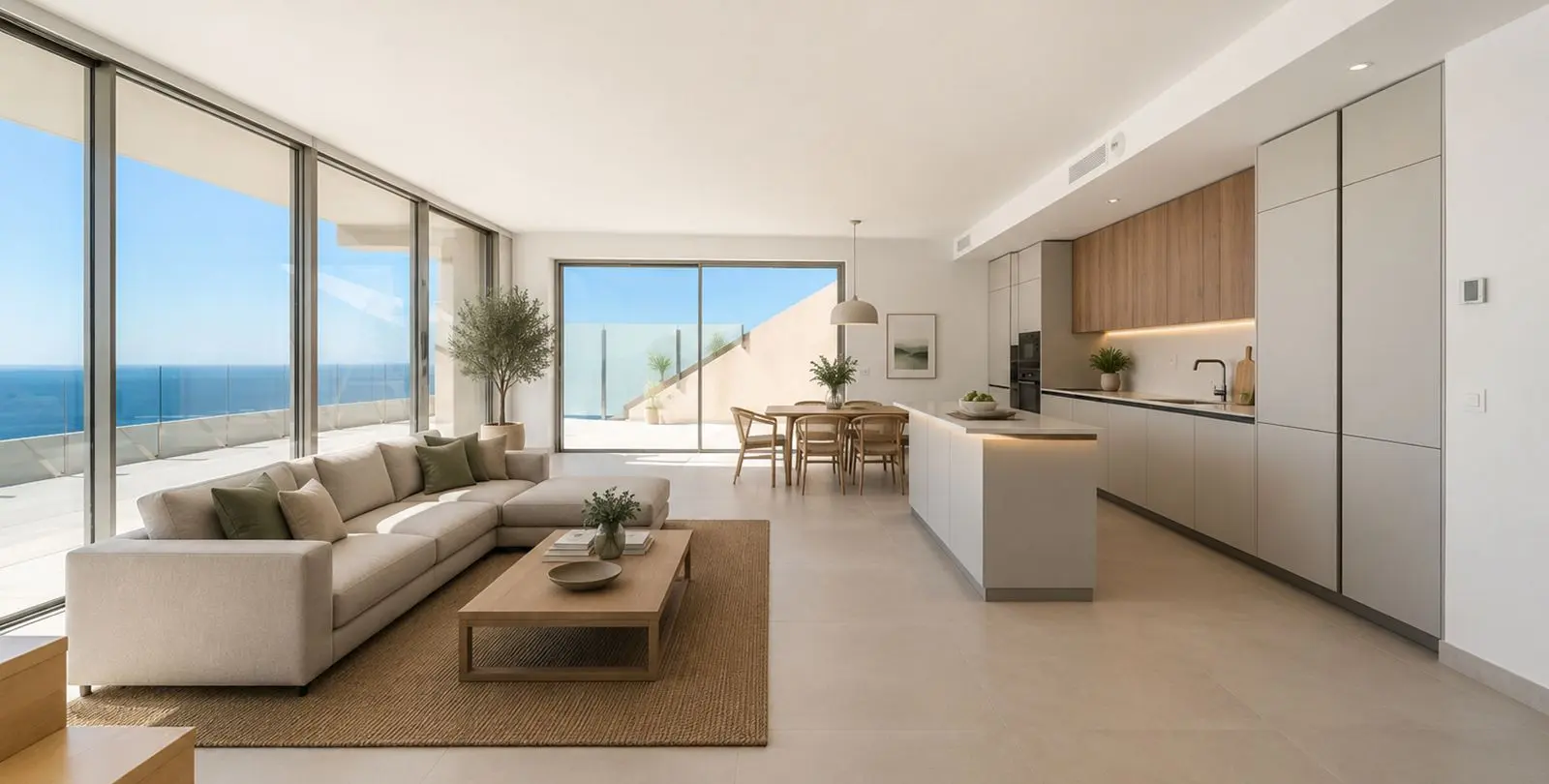 Продажа двухуровневого пентхауса в Benalmadena Pueblo 2