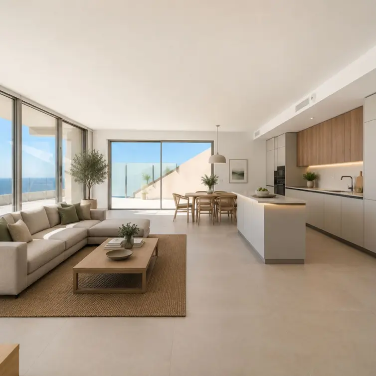 Продажа двухуровневого пентхауса в Benalmadena Pueblo