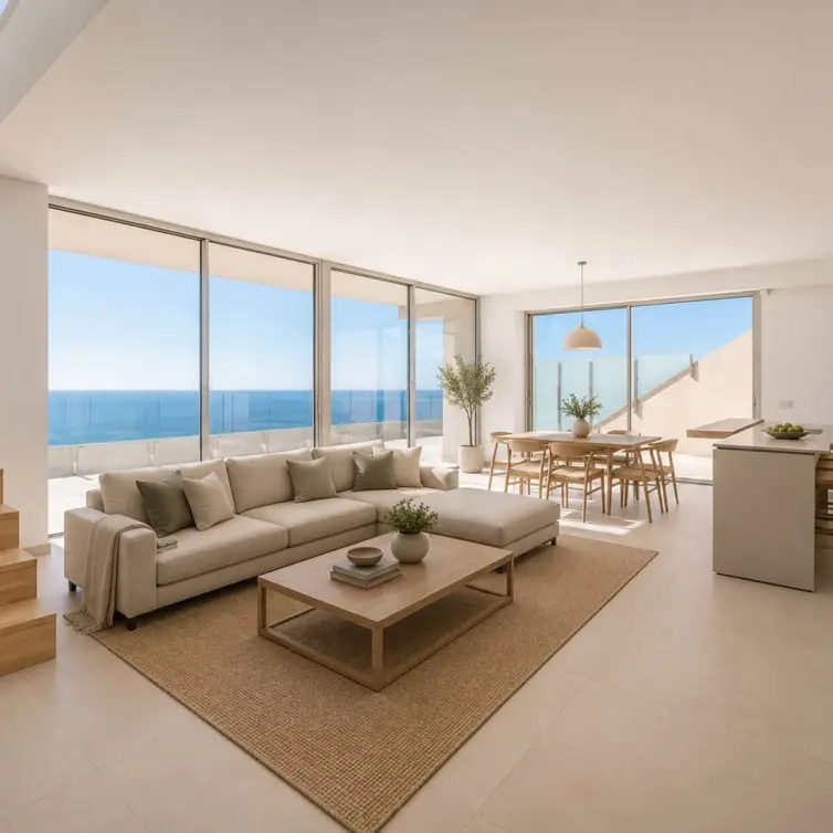 Продажа двухуровневого пентхауса в Benalmadena Pueblo
