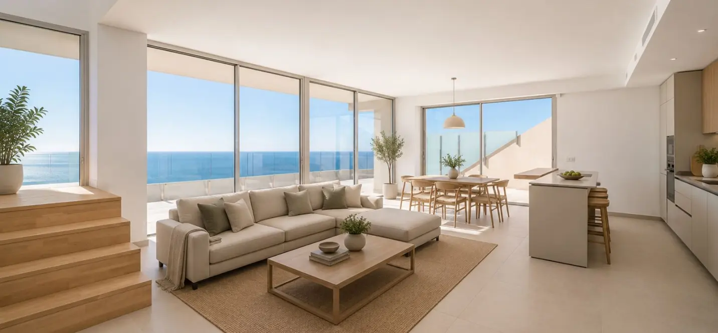 Продажа двухуровневого пентхауса в Benalmadena Pueblo 3