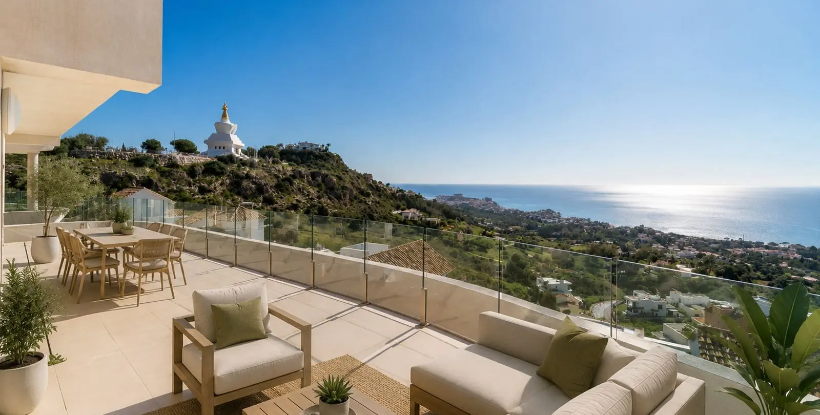 Продажа двухуровневого пентхауса в Benalmadena Pueblo 7