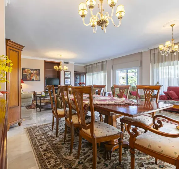 Short-term rent of middle floor apartment in Nueva Andalucía