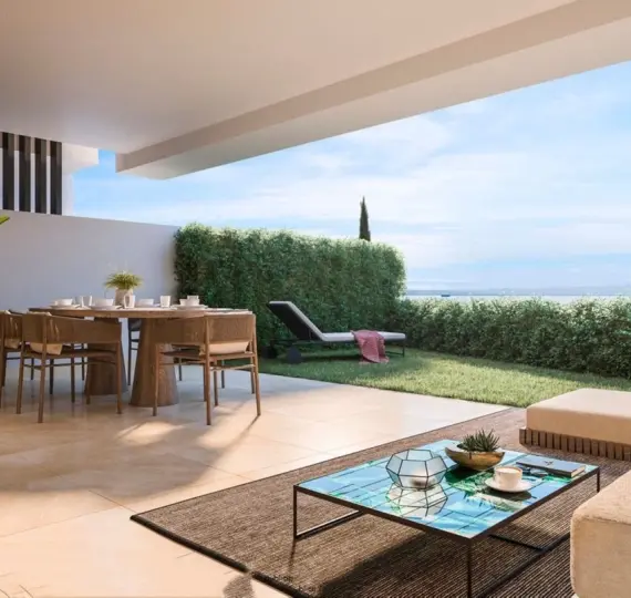 Долгосрочная аренда апартаментов на первом этаже в Benalmadena