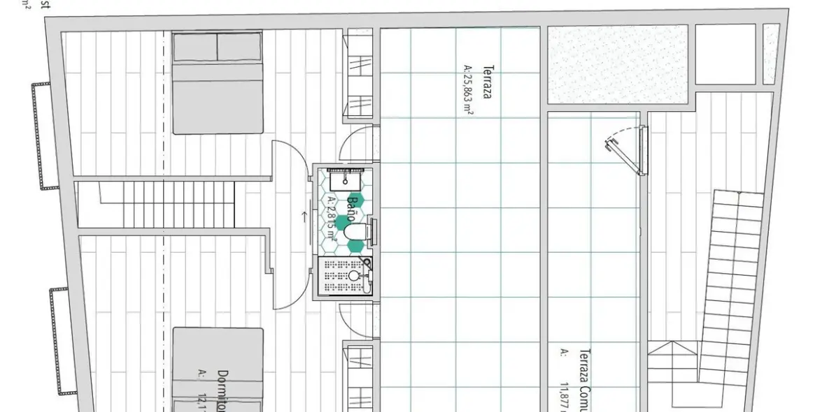 Venta de complejo de apartamentos en Capuchinos 11