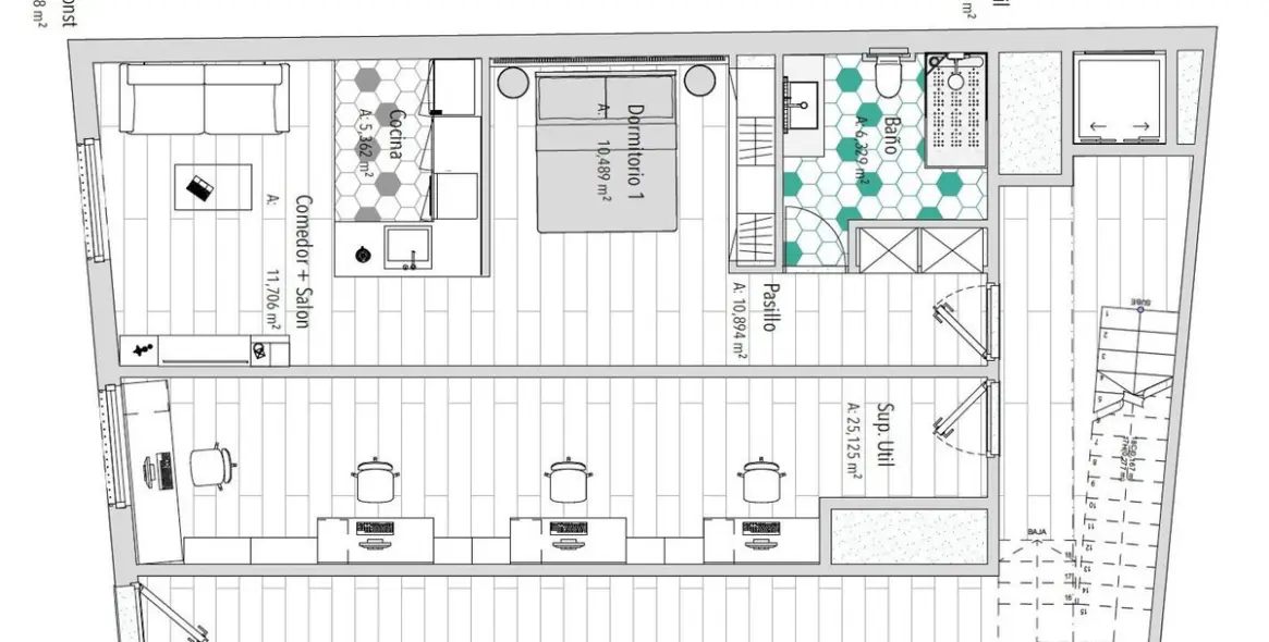 Venta de complejo de apartamentos en Capuchinos 14