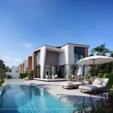 Venta de villa independiente en El Chaparral