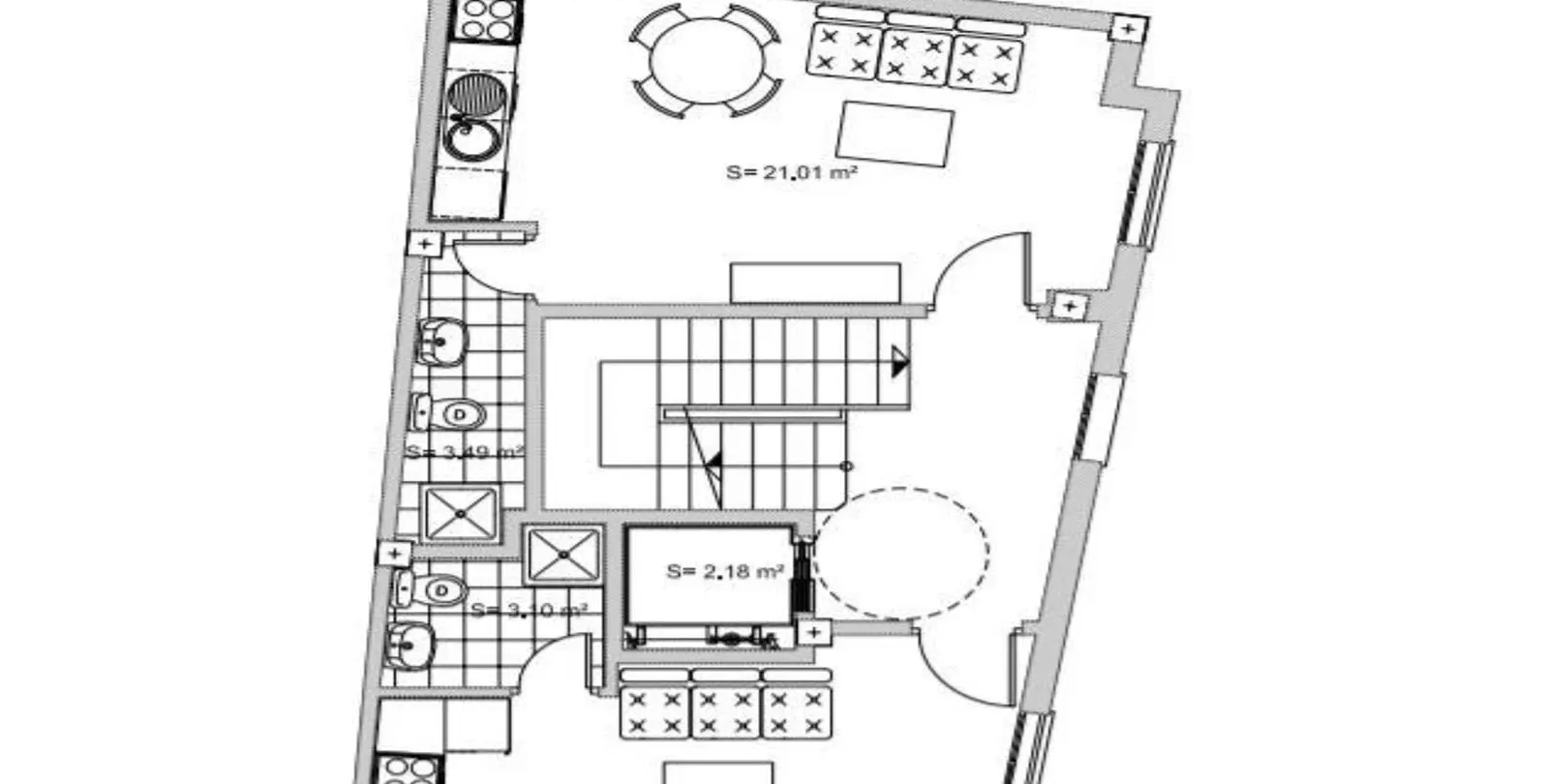 Sale of apartment complex in Málaga Centro 11