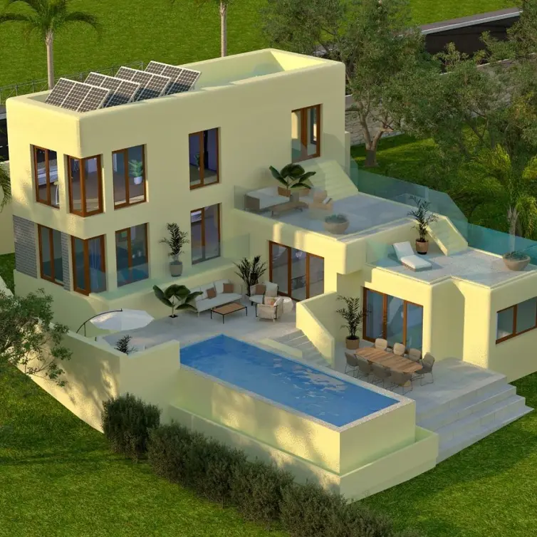 Sale of detached villa in Estepona