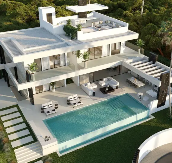 Venta de parcela residencial en Guadalmina Baja