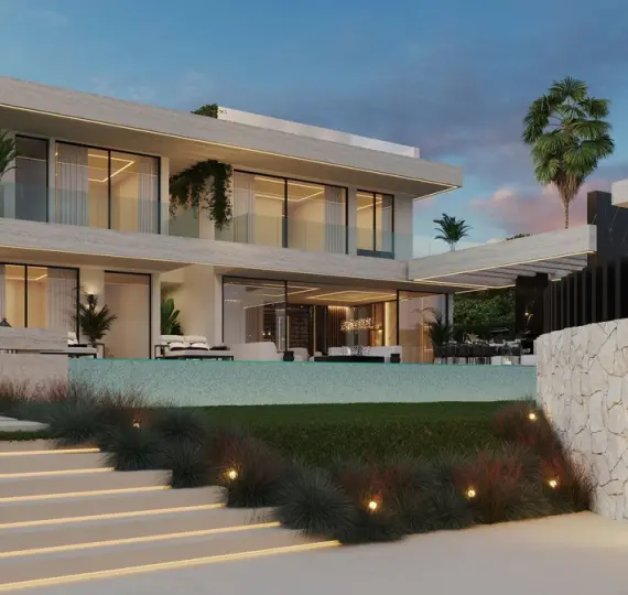 Venta de parcela residencial en Guadalmina Baja