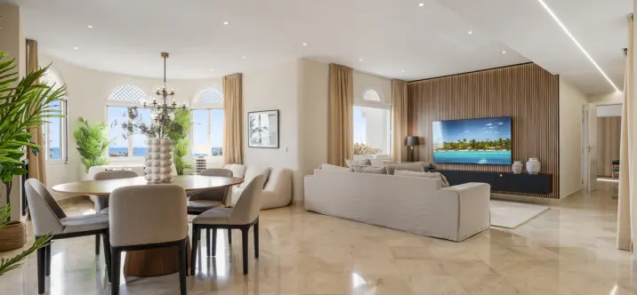 Long-term rent of penthouse duplex in The Golden Mile 1