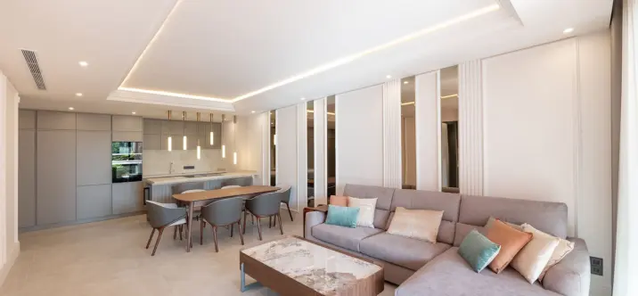 Venta de apartamento en planta baja en New Golden Mile 0