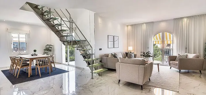 Venta de ático dúplex en Puerto Banús 0