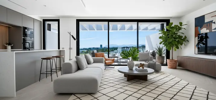 Продажа двухуровневого пентхауса в Marbella 2