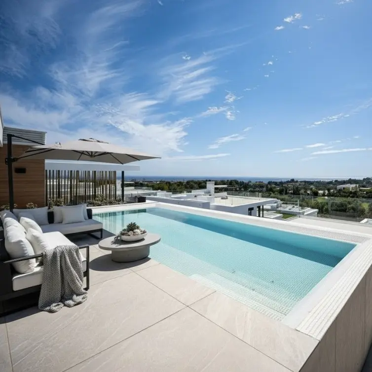 Продажа двухуровневого пентхауса в Marbella