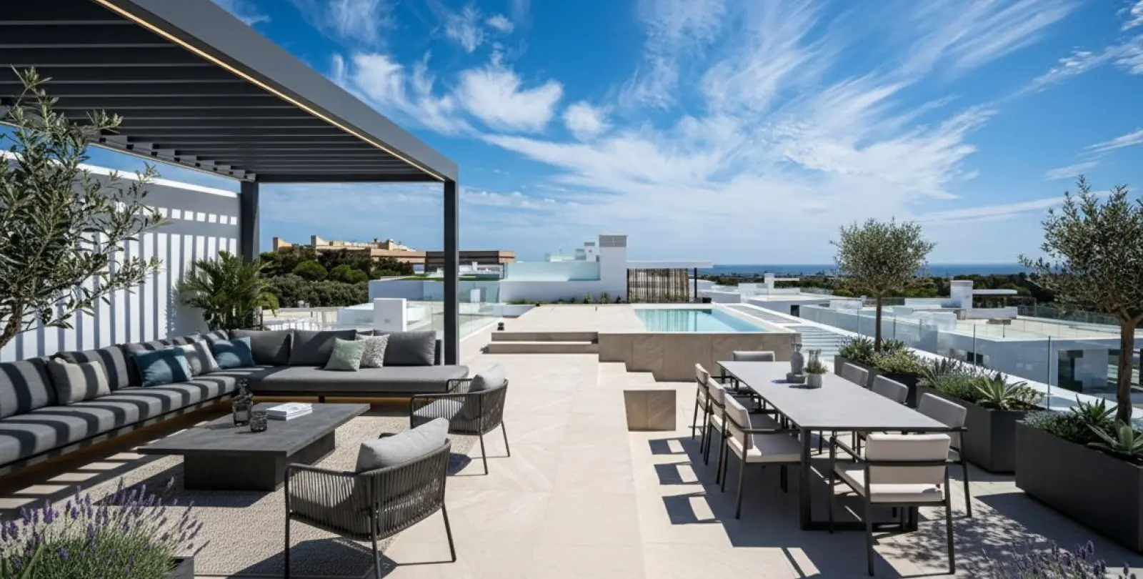 Продажа двухуровневого пентхауса в Marbella 4