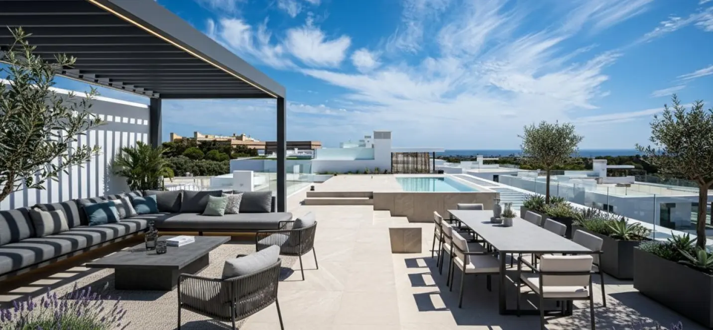 Продажа двухуровневого пентхауса в Marbella 3