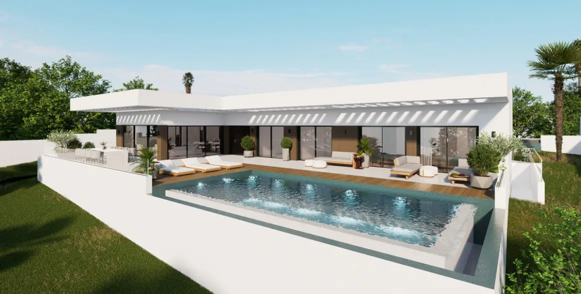Продажа  отдельно стоящей виллы в Casares Playa 1