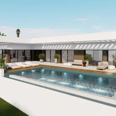 Продажа  отдельно стоящей виллы в Casares Playa