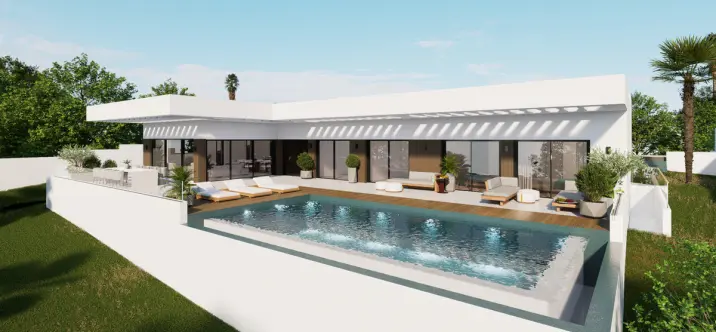 Продажа  отдельно стоящей виллы в Casares Playa 0