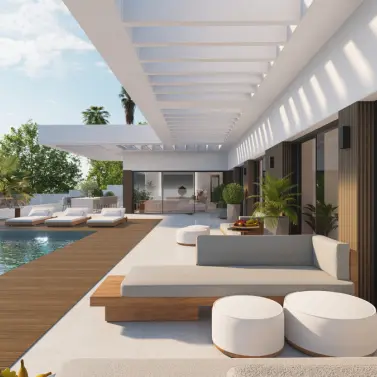 Продажа  отдельно стоящей виллы в Casares Playa