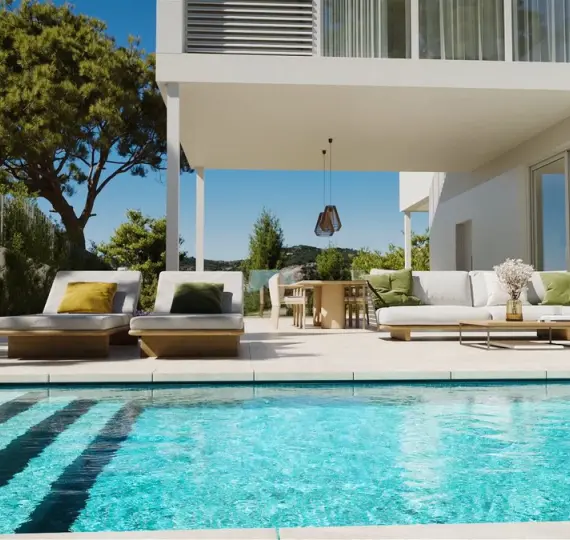 Venta de villa independiente en Estepona