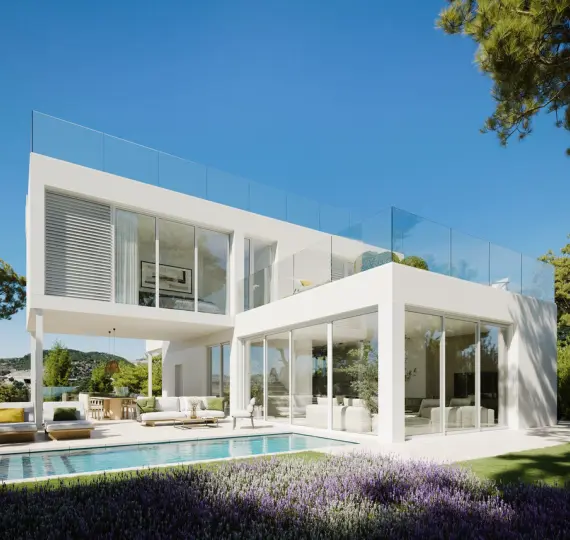 Venta de villa independiente en Estepona