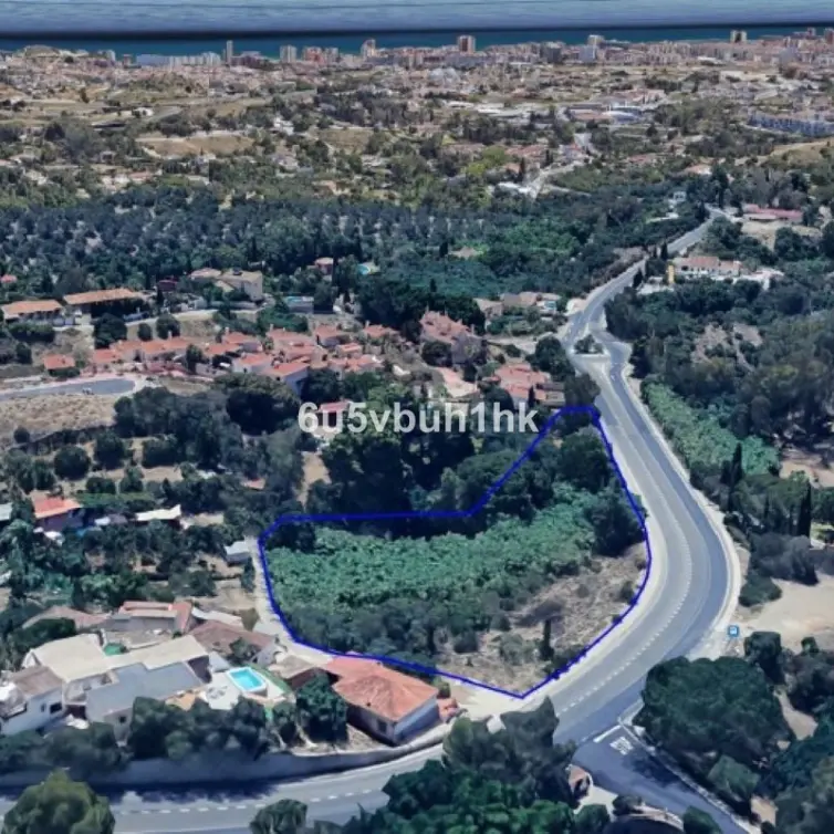 Venta de parcela residencial en Campo Mijas