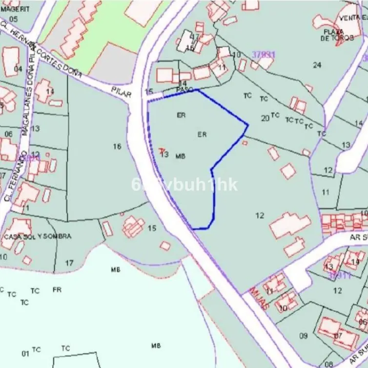 Venta de parcela residencial en Campo Mijas