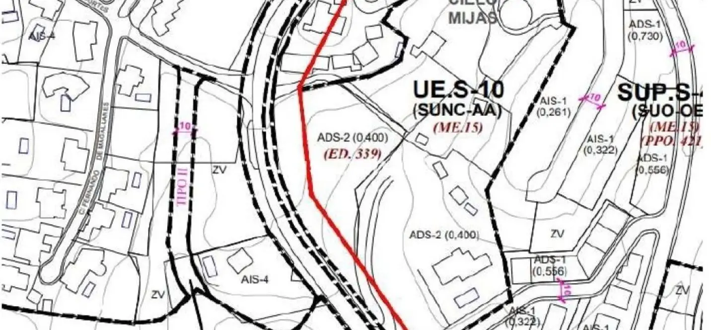 Venta de parcela residencial en Campo Mijas 3