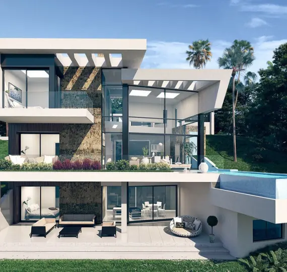 Sale of detached villa in Estepona