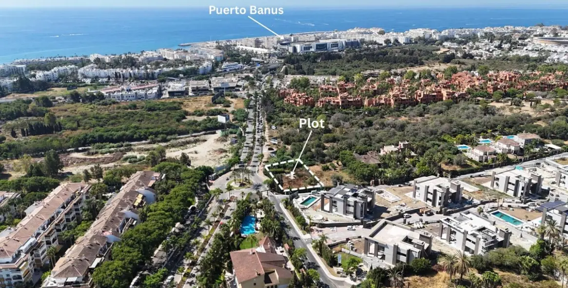 Продажа  жилого участка в Puerto Banús 3
