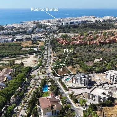Venta de parcela residencial en Puerto Banús