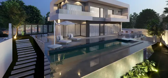 Venta de villa independiente en Riviera del Sol 1