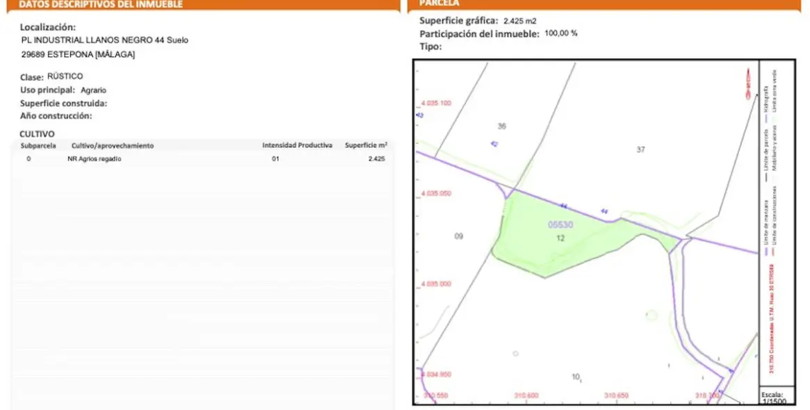 Venta de parcela residencial en Estepona (distrito Estepona) 9
