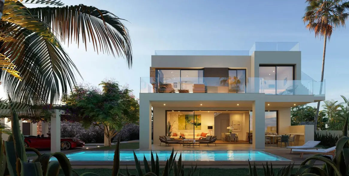 Sale of detached villa in New Golden Mile 8