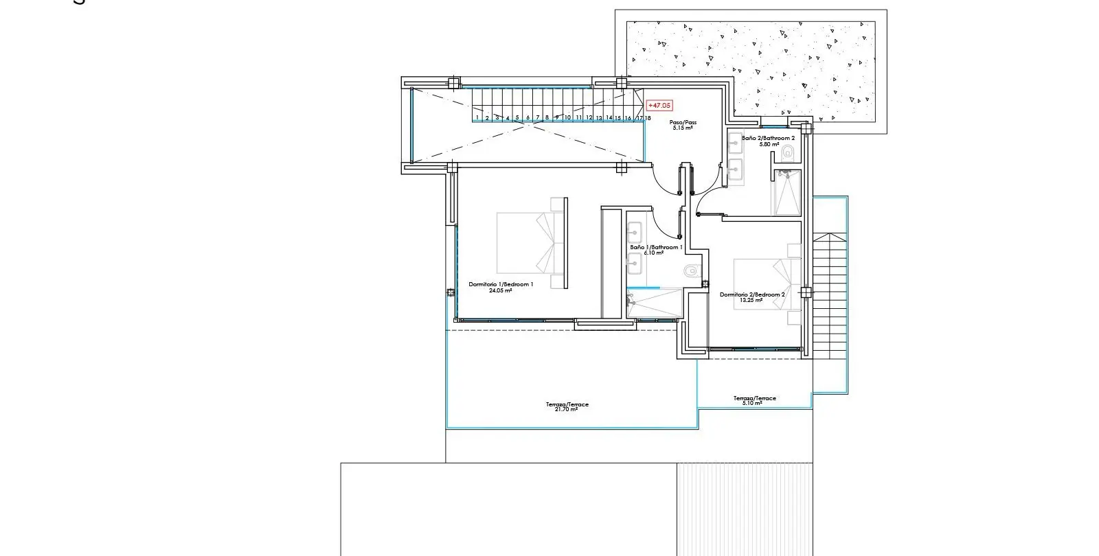 Venta de villa independiente en New Golden Mile 23
