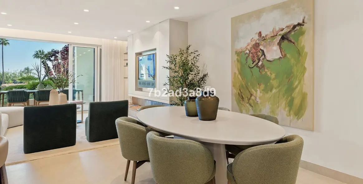 Sale of ground floor apartment in New Golden Mile 9