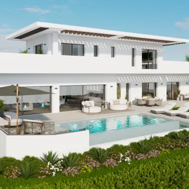 Продажа  отдельно стоящей виллы в Casares Playa