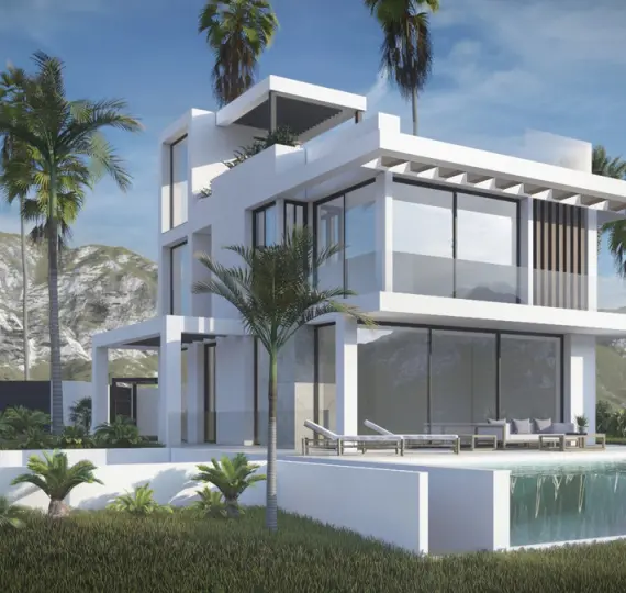 Venta de villa independiente en Estepona