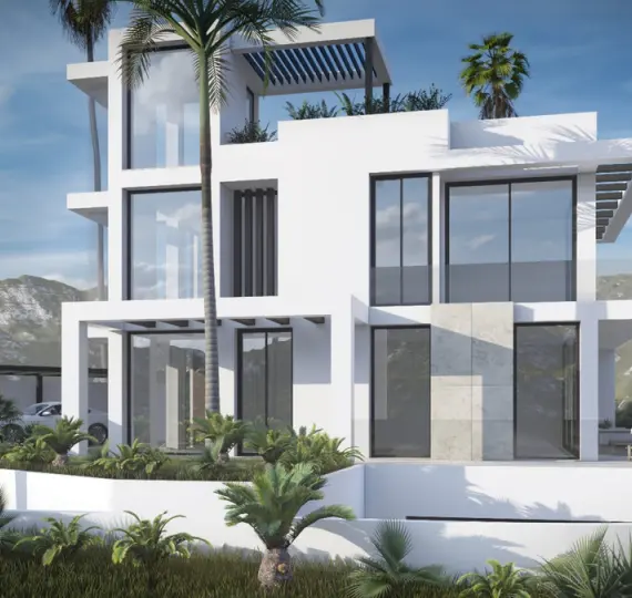 Venta de villa independiente en Estepona