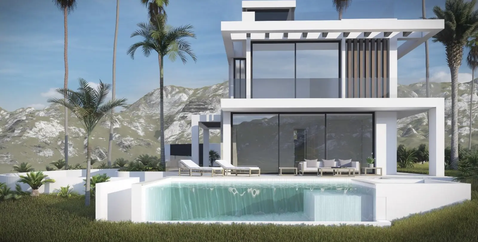 Продажа  отдельно стоящей виллы в Estepona 2