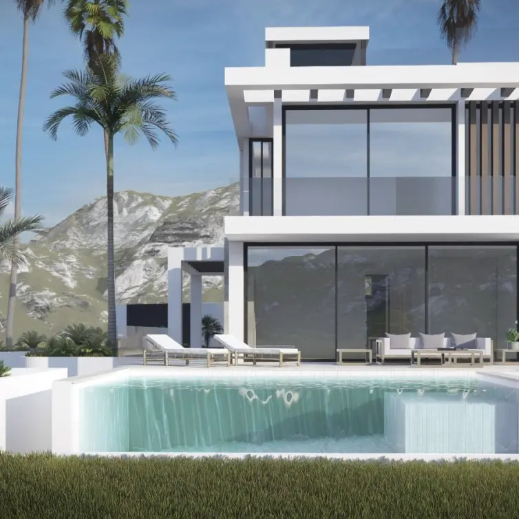 Venta de villa independiente en Estepona