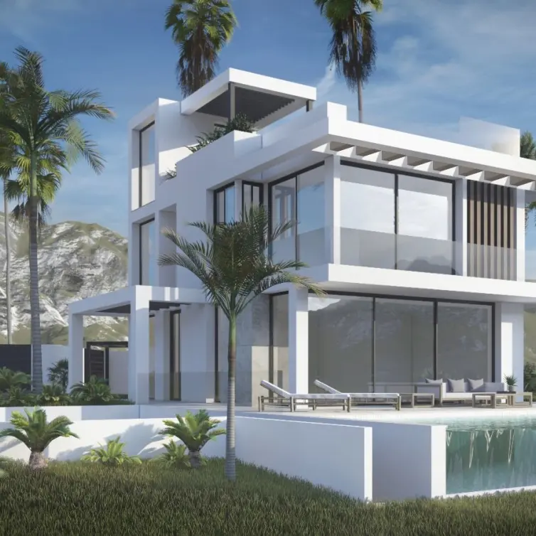 Venta de villa independiente en Estepona