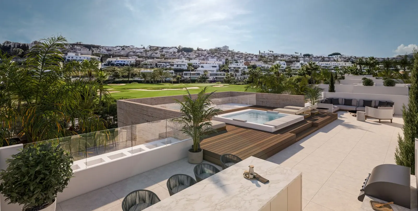 Venta de villa independiente en Estepona 9