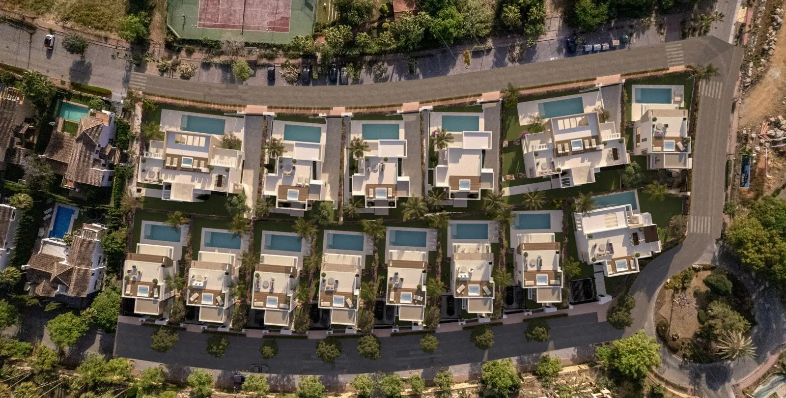 Venta de villa independiente en Estepona 16